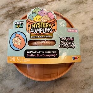 Viral Dumpling Squishy series 12 Mystery Bun Toy - stuffed bun addition
